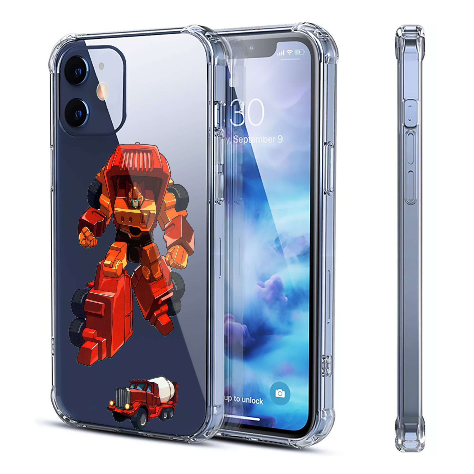 （画像用）  【iPhone 12シリーズ対応】透明スマホケース（クリアソフトケース）